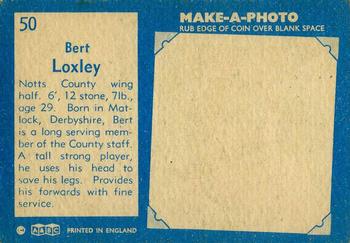 1963 A&BC Footballers #50 Bert Loxley Back