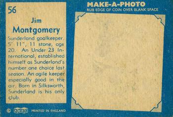 1963 A&BC Footballers #56 Jim Montgomery Back