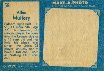 1963 A&BC Footballers #58 Alan Mullery Back