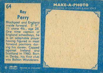 1963 A&BC Footballers #64 Bill Perry Back