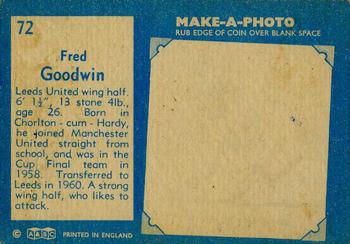 1963 A&BC Footballers #72 Freddie Goodwin Back