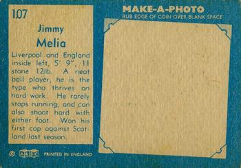 1963 A&BC Footballers #107 Jimmy Melia Back