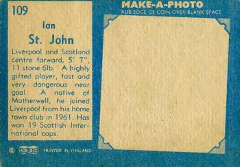 1963 A&BC Footballers #109 Ian St. John Back