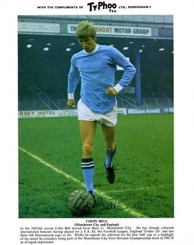 1969-70 Ty-Phoo International Football Stars Series 2 #NNO Colin Bell Front