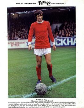 1969-70 Ty-Phoo International Football Stars Series 2 #NNO George Best Front