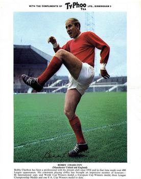 1969-70 Ty-Phoo International Football Stars Series 2 #NNO Bobby Charlton Front