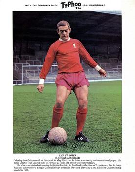 1969-70 Ty-Phoo International Football Stars Series 2 #NNO Ian St. John Front