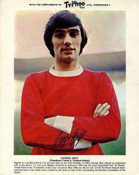 1967-68 Ty-Phoo International Football Stars Series 1 (Premium) #4 George Best Front