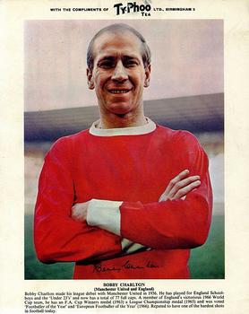 1967-68 Ty-Phoo International Football Stars Series 1 (Premium) #5 Bobby Charlton Front