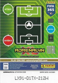 2021 Panini Adrenalyn XL FIFA 365 #8 Robert Lewandowski Back