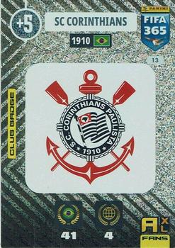 2021 Panini Adrenalyn XL FIFA 365 #13 Club Badge Front