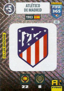 2021 Panini Adrenalyn XL FIFA 365 #25 Club Badge Front
