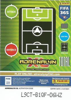 2021 Panini Adrenalyn XL FIFA 365 #198 Karim Benzema Back