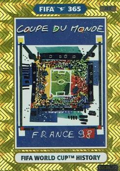 2021 Panini Adrenalyn XL FIFA 365 #385 1998 France Front