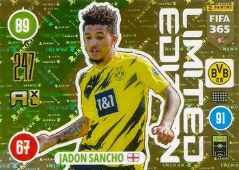 2021 Panini Adrenalyn XL FIFA 365 - Limited Edition #LE-JS Jadon Sancho Front
