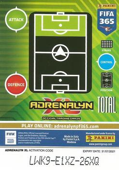 2021 Panini Adrenalyn XL FIFA 365 - Limited Edition #LE-NK Nemanja Nikolic Back