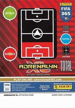 2021 Panini Adrenalyn XL FIFA 365 - Limited Edition Premium Gold #LEG-TAA Trent Alexander-Arnold Back