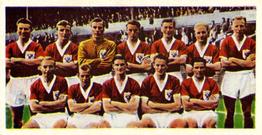 1958-59 Soccer Bubble Gum Soccer Teams #32 Blackpool Front