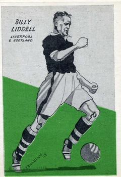 1958 Master Vending Cardmaster Football Tips #10 Billy Liddell Front