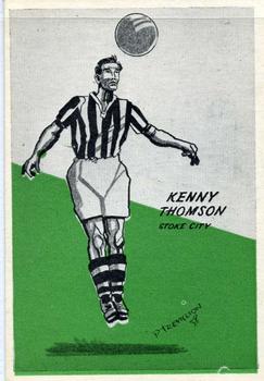 1958 Master Vending Cardmaster Football Tips #17 Kenny Thomson Front