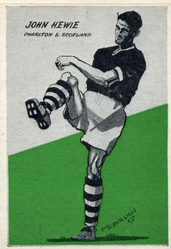 1958 Master Vending Cardmaster Football Tips #28 John Hewie Front