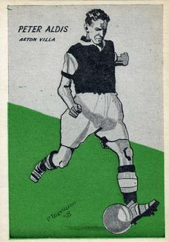 1958 Master Vending Cardmaster Football Tips #46 Peter Aldis Front