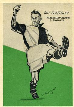 1958 Master Vending Cardmaster Football Tips #49 Bill Eckersley Front