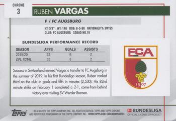 2020-21 Topps Chrome Bundesliga #3 Ruben Vargas Back