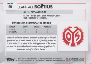 2020-21 Topps Chrome Bundesliga #69 Jean-Paul Boëtius Back