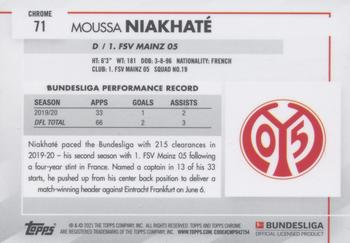 2020-21 Topps Chrome Bundesliga #71 Moussa Niakhaté Back