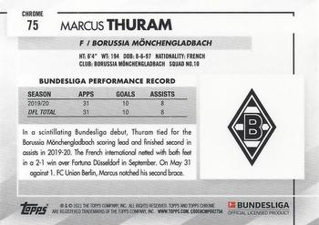2020-21 Topps Chrome Bundesliga #75 Marcus Thuram Back