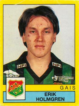 1991 Panini Fotboll 91 Allsvenskan #58 Erik Holmgren Front