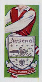 1956 Kane Products Football Clubs and Colours #5 Arsenal Front