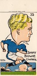 1950 Famous Footballers of Today by Mickey Durling #35 Jimmy Bowie Front