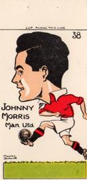 1950 Famous Footballers of Today by Mickey Durling #38 Johnny Morris Front