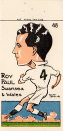 1950 Famous Footballers of Today by Mickey Durling #48 Roy Paul Front