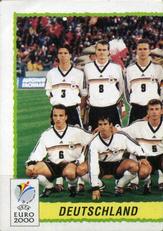 2000 Panini UEFA Euro Belgium-Netherlands Stickers #4 Team Germany Front