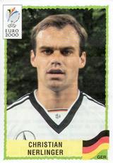 2000 Panini UEFA Euro Belgium-Netherlands Stickers #16 Christian Nerlinger Front