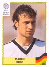 2000 Panini UEFA Euro Belgium-Netherlands Stickers #20 Marco Bode Front