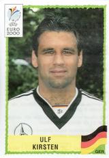 2000 Panini UEFA Euro Belgium-Netherlands Stickers #22 Ulf Kirsten Front