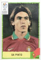 2000 Panini UEFA Euro Belgium-Netherlands Stickers #68 Ricardo Sá Pinto Front