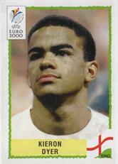2000 Panini UEFA Euro Belgium-Netherlands Stickers #83 Kieron Dyer Front
