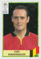 2000 Panini UEFA Euro Belgium-Netherlands Stickers #107 Yves Vanderhaeghe Front