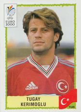 2000 Panini UEFA Euro Belgium-Netherlands Stickers #153 Tugay Kerimoglu Front