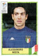 2000 Panini UEFA Euro Belgium-Netherlands Stickers #171 Alessandro Nesta Front