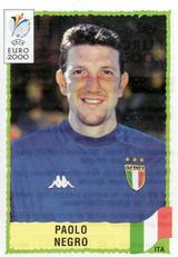 2000 Panini UEFA Euro Belgium-Netherlands Stickers #172 Paolo Negro Front