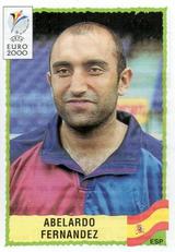 2000 Panini UEFA Euro Belgium-Netherlands Stickers #193 Abelardo Fernandez Front