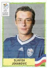 2000 Panini UEFA Euro Belgium-Netherlands Stickers #222 Slavisa Jokanovic Front