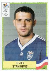 2000 Panini UEFA Euro Belgium-Netherlands Stickers #224 Dejan Stankovic Front