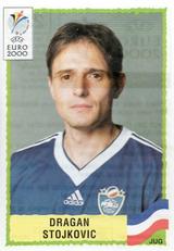 2000 Panini UEFA Euro Belgium-Netherlands Stickers #225 Dragan Stojkovic Front
